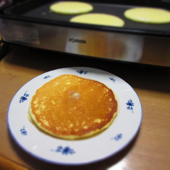 ホットプレートできれいな焼き目のパンケーキ レシピ 作り方 By Miashimatora 楽天レシピ ホットプレートできれいな焼き目のパンケーキ レシピ 作り方 By Miashimatora 楽天レシピ